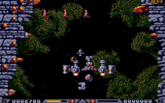 une photo d'Ã©cran de Xenon 2 - Megablast sur Atari ST